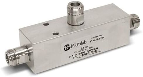 MicroLab - DN-54FE - 350-5850 ميجا هرتز 6 ديسيبل PIM Tapper منخفض، (كل واحدة) in Saudi Arabia