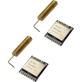 RYLR684 2 قطعة 490 ميجا هرتز 470 ميجا هرتز 433 ميجا هرتز 426 ميجا هرتز 418 ميجا هرتز 22dBm LoRa (G) FSK طويلة المدى RF وحدة لاسلكية تشمل هوائي واجهة SPI Semtech LLCC68 in Kuwait