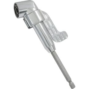 مرفق مثقاب بزاوية يمنى 2.5 بوصة، محول مفك براغي زاوية 105 درجة، حامل لقم مغناطيسي سداسي سريع التغيير 1/4 بوصة للمساحات الضيقة/المثقاب الكهربائي ومفتاح المقبس، قصير in Kuwait