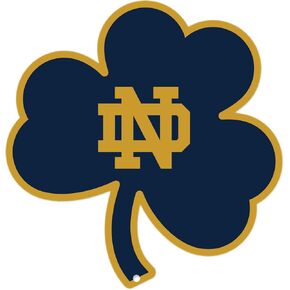 Authentic Street Signs NCAA Notre Dame – Shamrock- Super Heavy Duty Metal Fridge Magnets, for Car Magnet Accessories, Refrigerator Magnets for Kids, Gifts, Home and Office, 4 inch in Saudi Arabia