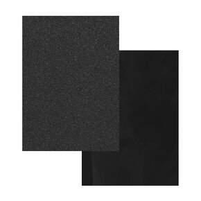2Pcs Black ABS Plastic Sheet, 12x8 Inch, 1/8 Inch Thick for DIY Crafts & Projects in Kuwait