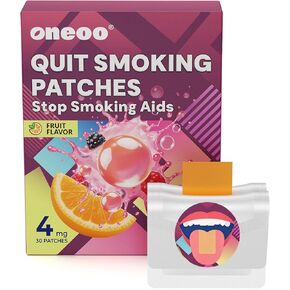 شرائح النيكوتين عن طريق الفم، شرائح الإقلاع عن التدخين سريعة الامتصاص 4 ملغ، 30 قطعة تساعد على التوقف عن التدخين مع برنامج الدعم السلوكي، معينات بديلة للنيكوتين بنكهة الفاكهة، تساعد على التحكم في الرغبة الشديدة في التدخين in Kuwait