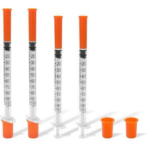 30 Pack 1ml 30G 5/16 Inch 8mm Jeringa, U-100 Lab Tools, Individual Wrapped in Kuwait