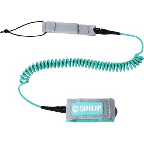 niphean Paddle Board Leash 3–10ft, 5mm Coiled Elastic Ankle Strap, Durable Spiral Paddle & Surf Board Leashes with Plug, Tangle-Free, Comfortable & Adjustable for SUP, Surf, Bodyboard, Boogie in Kuwait