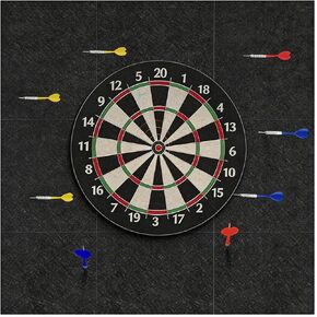 36"x36"x0.5" Extra Large Dartboard Wall Protector-9Pcs, Thick Felt Backboard & Surround with Adhesive Pads | Foldable Design for Easy Storage & Install | Home,Garage,Basement Game Room Accessories in Saudi Arabia