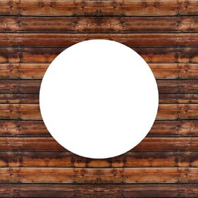 4 قطع من واقيات الحائط الدائرية، مقاس 60.96 سم ارتفاعًا × 60.96 سم عرضًا × 0.5 سم، ألواح خشبية محببة وواقي حائطي، ألواح رمي السهام مربعة، بلاط داعم in Kuwait