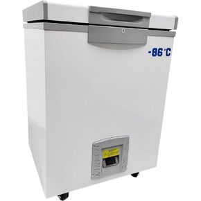 صندوق تخزين بدرجة حرارة منخفضة للغاية -86 درجة مئوية، ثلاجة مختبر سعة 28 لترًا، تحكم رقمي في درجة الحرارة، بطانة من الفولاذ المقاوم للصدأ 304 للمأكولات البحرية، العينات البيولوجية، المختبرات in Kuwait