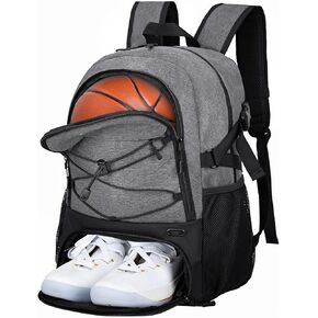 حقيبة كرة السلة لاريبوب، حقيبة ظهر رياضية مع حامل الكرة وحجرة الأحذية، حقيبة رياضية مقاومة للماء للسفر في كرة القدم والكرة الطائرة in Kuwait