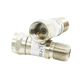 2Pcs F-JK 2W 75Ohm DC-1.0GHz F Male Plug to F Female Jack Connector TV Signal Attenuator RF Accessory 1~30db(1db) in Kuwait