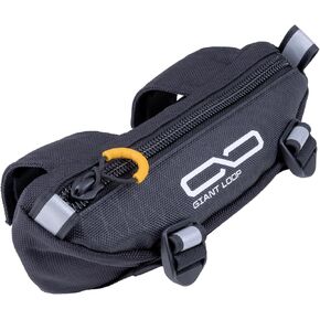 Giant Loop Zigzag Handlebar Bag, 1.5 Liter Black Windshield Pouch, Fits Any Motorbike, Dirt Bike & Snow Bike in Kuwait