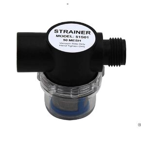 SEAFLO Water Pump Inline Strainer Filter (51S01) - 1/2" NPSM Inlet/Outlet - RV Replacement- Compatible, Shurflo, and WFCO Pumps (10-Pack) in Kuwait