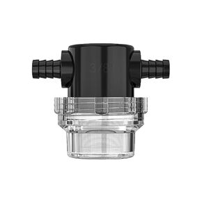 RLECS Black Water Pump Filter 3/8 Inch Hose Barb Inline Strainer Suitable for Sprayers High Pressure Cleaner Ship in Kuwait
