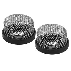 Stainless Steel Mesh Strainer - 3/4 Inch-14 Thread, Aerator Screen Filter Compatible with Drain Lines, Garden Hose Sprayers & Industrial Plumbing Inline Applications (2) in Kuwait