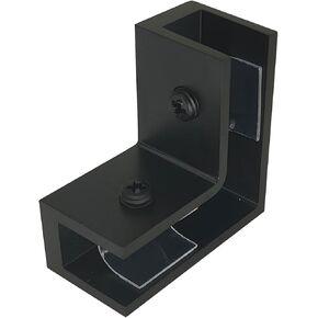 90 Degree Sleeve Over Shower Glass Clamp, Glass Shower Door Hardware, Glass to Glass Clamp, Glass Shower Door Right Angle Connector for Bathroom, Showroom and Corner Shower Door in Kuwait