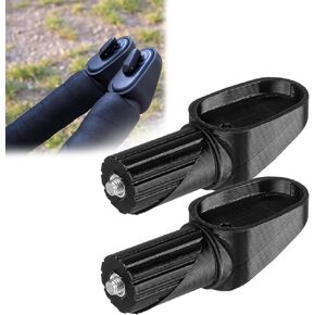 2Pcs Adapters for SRAM AXS Wireless Blips | Recumbent Bar Mounts | Aerodynamic End Cap Design | Secure Attachment-Easy Access-Minimizes Drag | for Time Trial and Road Bikes in Kuwait