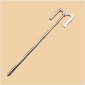 مجداف التحريك من الفولاذ المقاوم للصدأ، خلاط المكره، مجداف تشتت شفرة التحريك من النوع E مع قضيب 304 من الفولاذ المقاوم للصدأ بأحجام متعددة (70 × 8 × 350 مم) in Kuwait