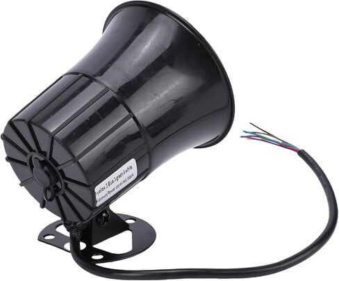 Megaphone, 120dB Loud Clear Sound Portable Bullhorn PA Speaker with MP3 Playback ABS Material for Sporting Safety Drills Emergency Vehicles Marine Industrial Applications in Kuwait