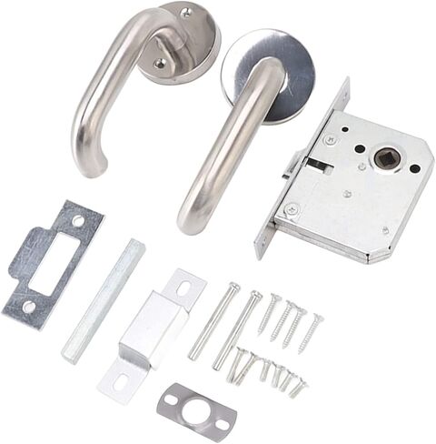 أقفال مقبض Kikumi من الفولاذ المقاوم للصدأ، قفل مقبض باب الممر للسلامة من أجل الحريق، ممر خروج الطوارئ، مستودع المنزل in Kuwait