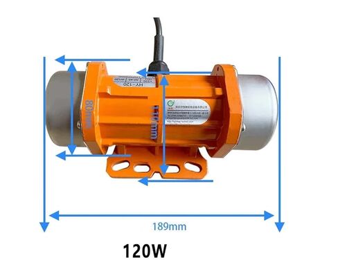 90W 100W 120W Brushless DC Vibrator Motor 24V with Speed Regulator Kit Mixer Truck Motor Downdraft Vibrator(100W) in Saudi Arabia
