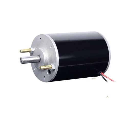 Carbon 220V 120W 3800RPM CW CCW DC Motor with Dual Ball Bearing Spindle and Rectifier Bridge in Kuwait