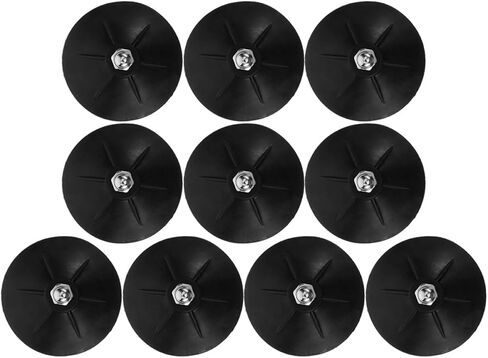 Mikinona 10pcs Rubber Suction Cups Punch Bag Replacement Base Boxing Equipment Accessories Large Suction Power Freestanding Punching Bag Stand Bracket for Home Gym Training in Saudi Arabia