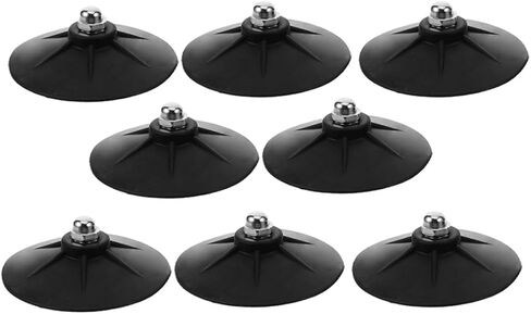 GALPADA 8pcs Freestanding Boxing Bag Suction Cups Replacement Base Set, Sturdy Suction Cup Parts for Heavy Sandbag Floor Anchor, Boxing Training Equipment Accessories in Saudi Arabia