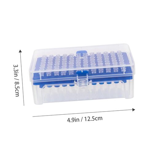 Zerodeko 96pcs Disposable Filter Pipette Tips for Liquid Handling High Transparency Ergonomic Design Suitable for Laboratory Use Molecular Biology and Cytology in Saudi Arabia