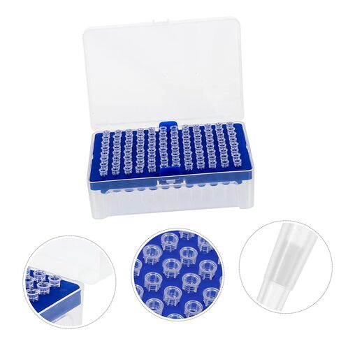 Zerodeko 96pcs Disposable Filter Pipette Tips for Liquid Handling High Transparency Ergonomic Design Suitable for Laboratory Use Molecular Biology and Cytology in Saudi Arabia