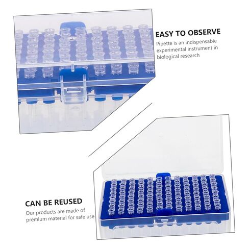Alipis Lab Filter Pipette Tips 96pcs 10ul Suction Heads Designed for High-Density Material Filtering in Saudi Arabia