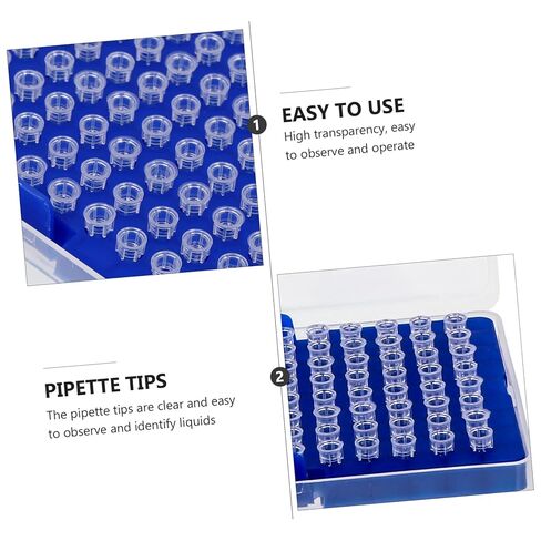 Alipis Lab Filter Pipette Tips 96pcs 10ul Suction Heads Designed for High-Density Material Filtering in Saudi Arabia