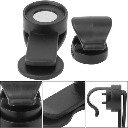 مشبك أنبوب مياه مغناطيسي، مشبك خرطوم ترطيب 0.47 بوصة، مشبك مغناطيسي لترطيب بلاستيك ABS لتسلق الجبال، الماراثون، ركوب الدراجات، 1.73 × 1.06 بوصة in Kuwait