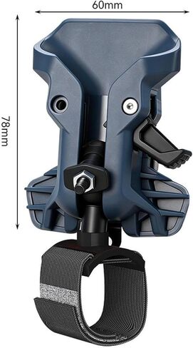 Tool Holder Belt Clip,Portable,Self Locking,Tool Belt Accessories Practical Convenient Drill Holder Organizer for Power Drill, Gray in Saudi Arabia