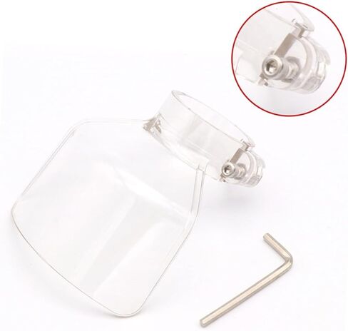 Uonlytech Mini Drill Protective Cover Case 2Pcs Rotary Tool Attachment Dust Shroud for Precision Drilling Accessories 3.42X3.14X3.93In in Saudi Arabia