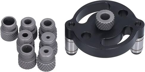 Aluminum Alloy Vertical Hole Puncher Locator Dowel Drilling Positioner for Carpentry in Saudi Arabia