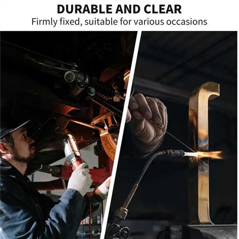 HARDK Inspection Mirror with Magnetic Base - 2 Inch Round Swivel Angle Ball Joint Antenna Inspection Tools for Arc, MIG,Spot Welding,Equipment Inspection,Mechanical Welding,Coffee Machine Maintenance in Kuwait