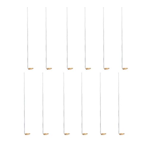 15pcs Copper Burning Spoons Laboratory Chemical Combustion Spoons Heating for Science Lab Experiments and Teaching Instruments 21-24cm in Saudi Arabia