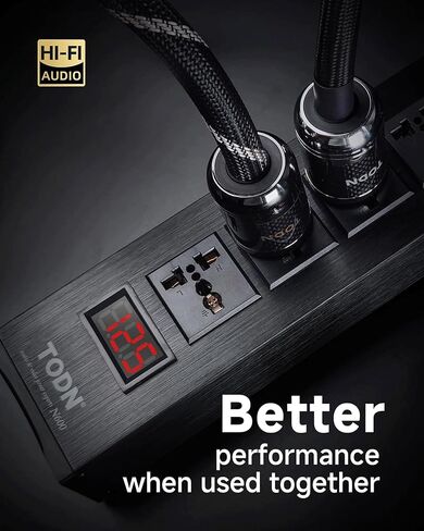 TODN Audio Power Conditioner for Studio - Clean up Power/Noise Reduction/Surge Protection/Improved Performance, CE-EMC/LVD Certified - N600 in Kuwait