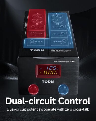 TODN Power Conditioner for Electronic Equipment - Clean up Power/Noise Reduction/Surge Protection/Improved Performance, CE-EMC/LVD Certified - N9000 in Kuwait
