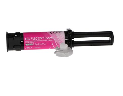 GC 012948 FujiCEM Evolve Resin Reinforced Glass Ionomer Dental Cement Single Pack 9.2 Gm in Kuwait