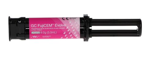 GC 012948 FujiCEM Evolve Resin Reinforced Glass Ionomer Dental Cement Single Pack 9.2 Gm in Kuwait