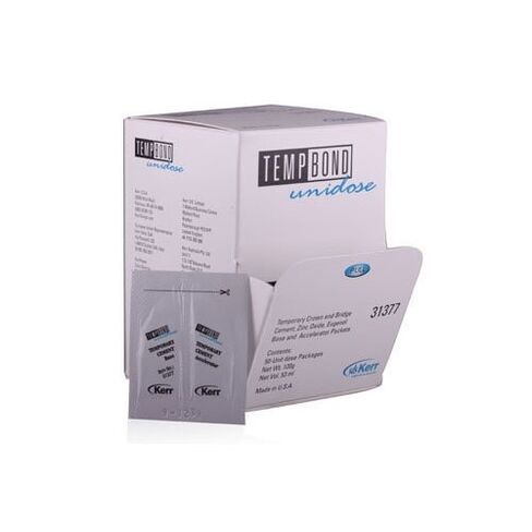 KaVo Kerr 31377 Tempbond Unidose Cement, 2.4 g (Pack of 50) in Kuwait