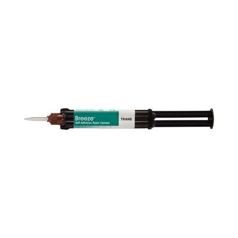 N97A, Breeze Self Adhesive Resin Cement Syringe Translucent 4 mL, Dual-Cure Automix Dental Cement for Easy and Durable Restorations in Kuwait