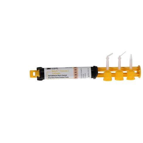 3M ESPE 56849 RelyX UniCem 2 Automix Resin Cement Syringes A2 Value Pack Universal 8.5 Gm 3/Pk in Saudi Arabia