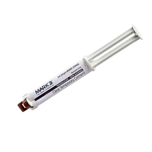Mark3 4126 Temporary Cement Clear NE Automix Syringe 5 mL + 10 Mixing Tips in Kuwait