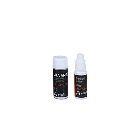 Angelus 822 MTA White Reparative Dental Cement 1gm Vial 3mL Distilled Water in Kuwait