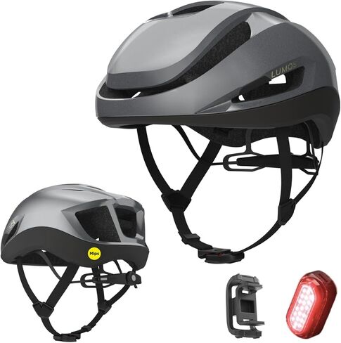 خوذة دراجة الطريق Aero GT مع ضوء | MIPS تهوية خفيفة الوزن | خوذات الدراجات الهوائية للبالغين: الرجال والنساء in Kuwait