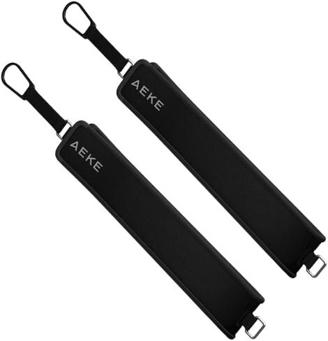 AEKE Home Gym Extender Belt - Extension Strap Attachments for Cable Machines, Pull-Ups, Triceps, Rows. (Black) in Saudi Arabia