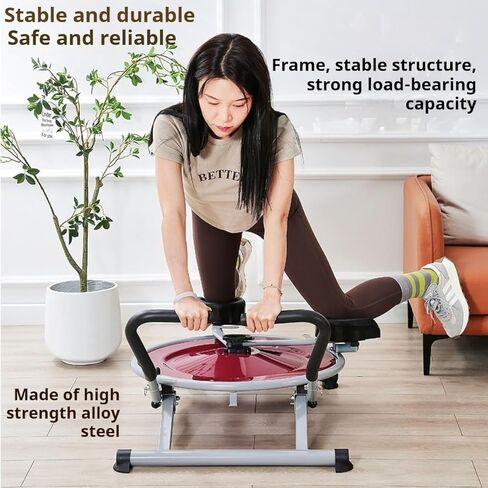 Ocdin Ab Circle Pro Fitness Turntable Abdominal Trainer - Home Gym Core Equipment with Rotatable Kneeling Pad in Kuwait