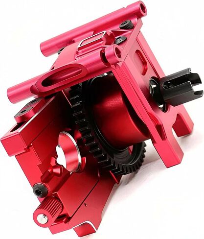 Steel 50T Diff Gear Slipper & Center Diff Mount & Motor Mount & Cover Upgrades Part for 1/7 Arrma Mojave Infraction Felony Limitless 6S 1/8 Kraton Notorious Outcast Senton Talion 6S (Red) in Saudi Arabia