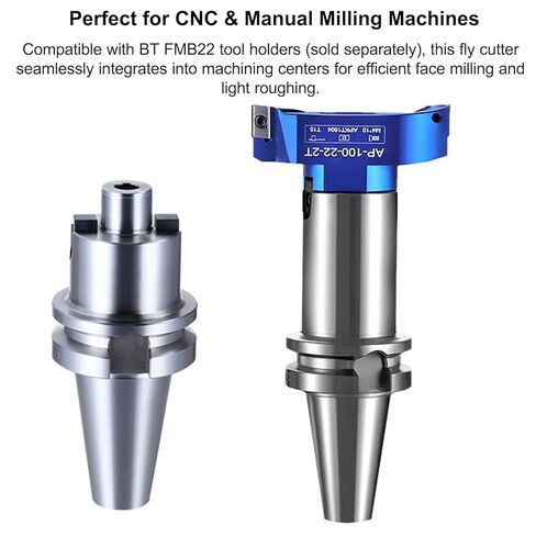 ماكينة قطع الذبابة CNC ذات إدراج مزدوج 90 درجة، لحامل أدوات BT FMB22، لطحن الوجه المعدني، تشطيب سطح الألومنيوم (8 بوصة (200 مم)) in Kuwait